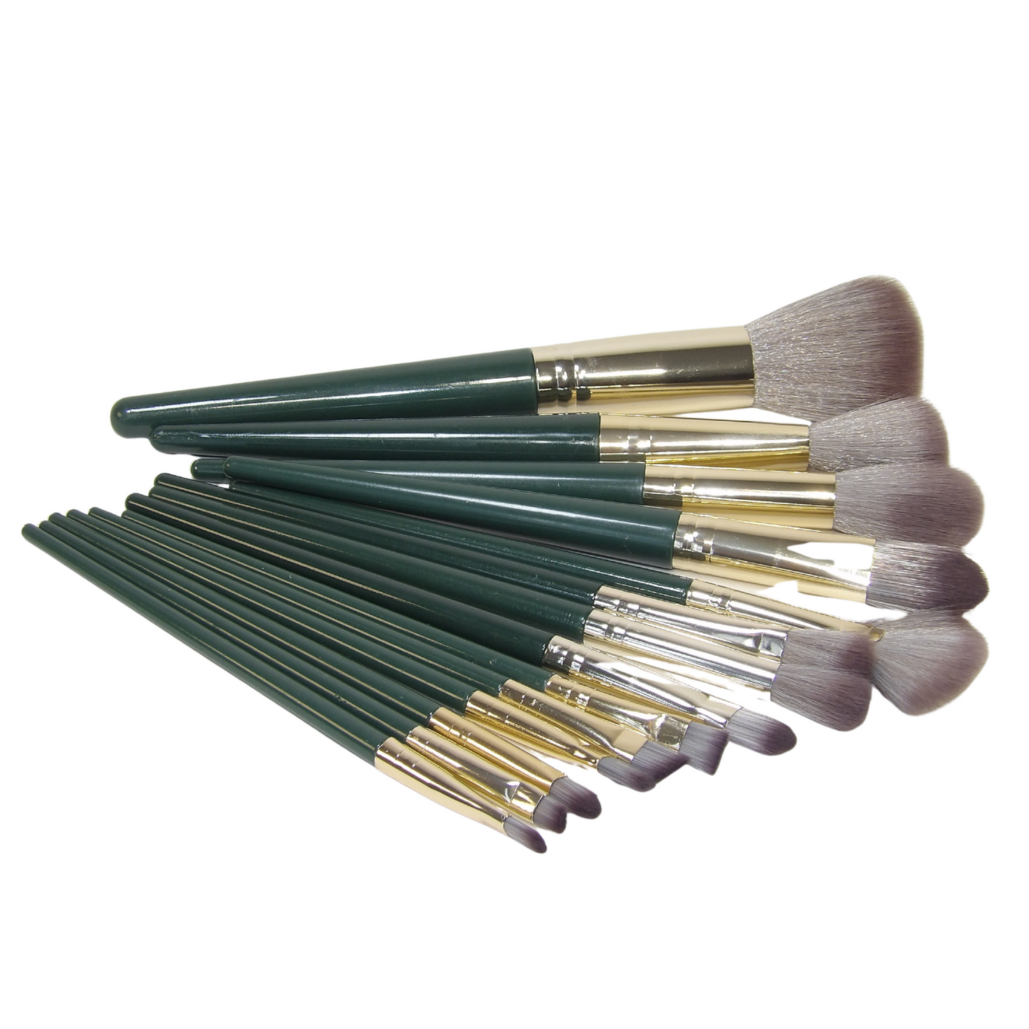 14-Piece Professional Makeup Brush Bag Set