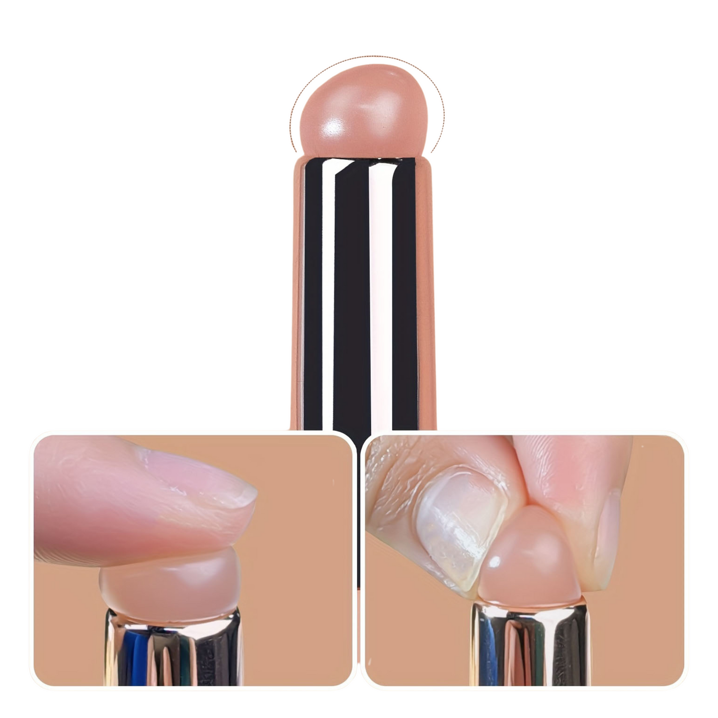 10-Piece Kit Nail File 100/180 and a Cristal Silicone Nail Brush