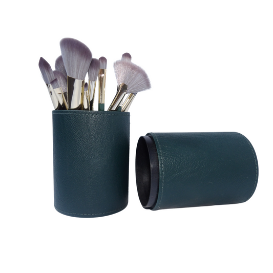 14-Piece Professional Makeup Brush Case Set