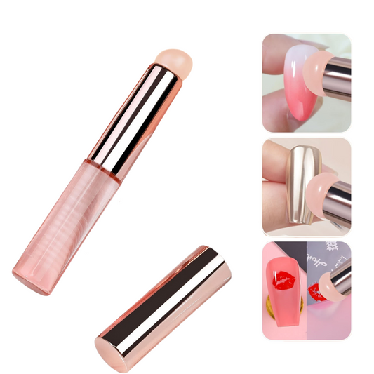 10-Piece Kit Nail File 100/180 and a  Cristal Silicone Nail Brush